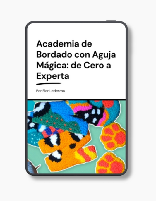 Academia de Bordado con Aguja Mágica: de 0 a Experta